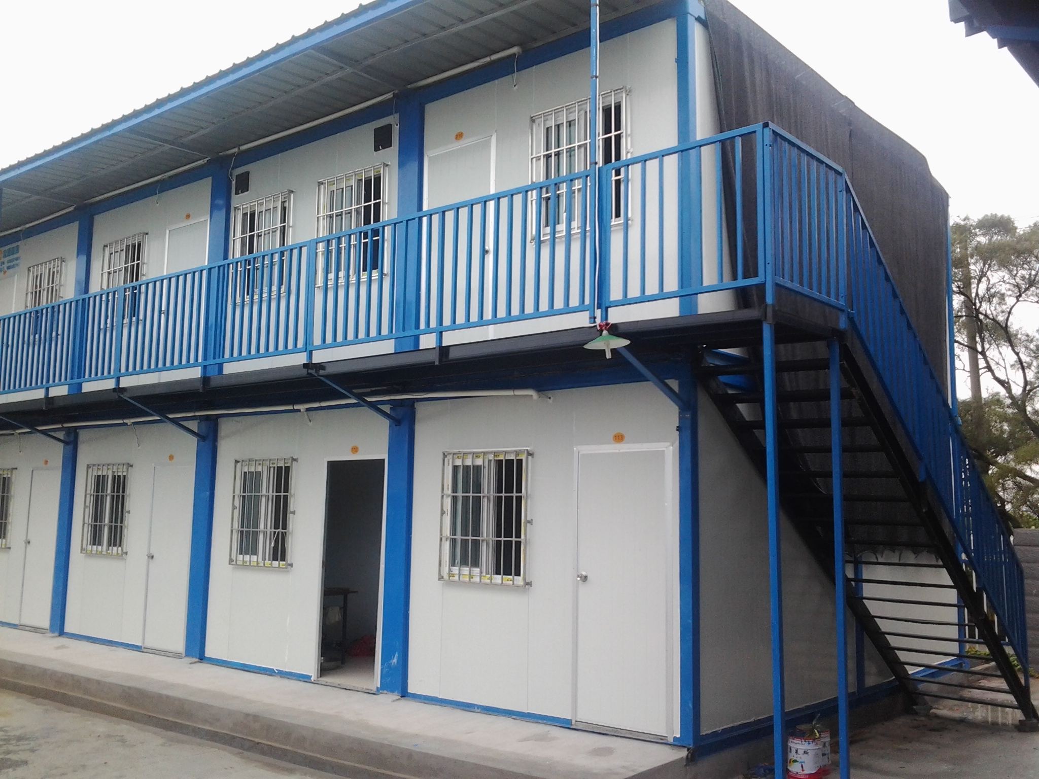 产品展示-K式双层工地简易房