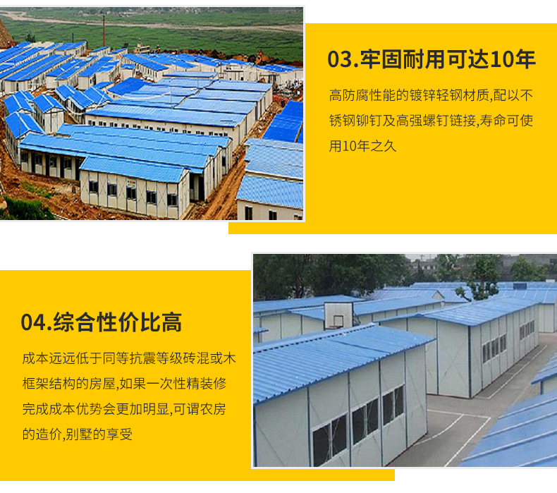 韶关云南活动房_产品展示_K式多层活动房群8