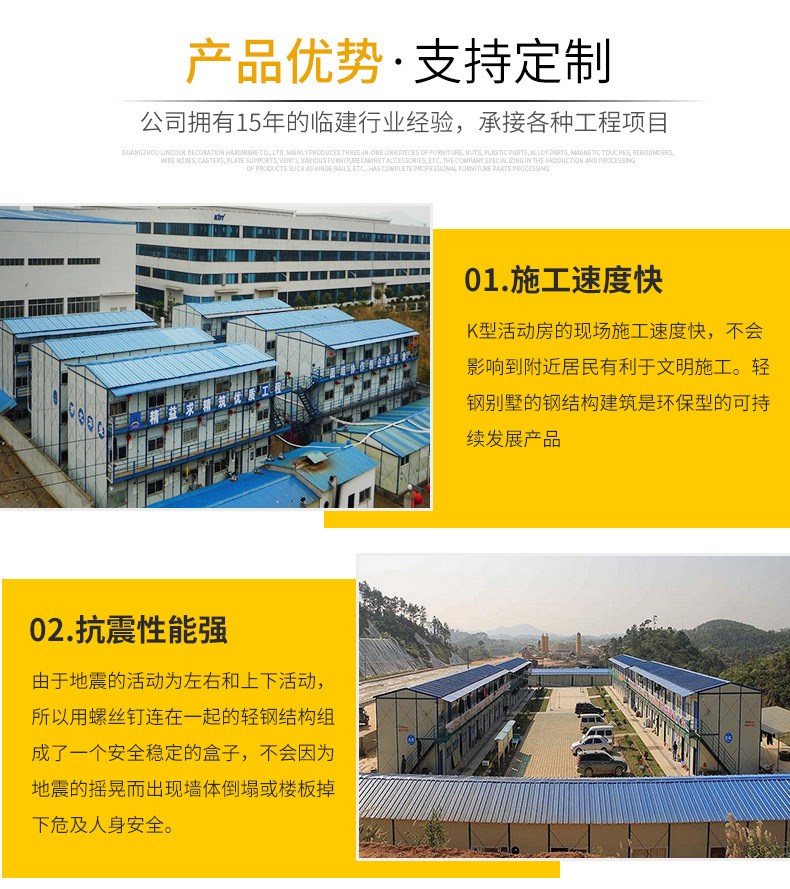 韶关云南活动房_产品展示_K式多层活动房群7