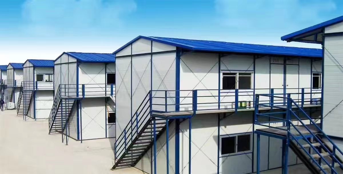 产品展示-K式多层活动房群